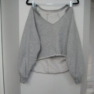 Pilcro 100% cotton crop sweatshirt